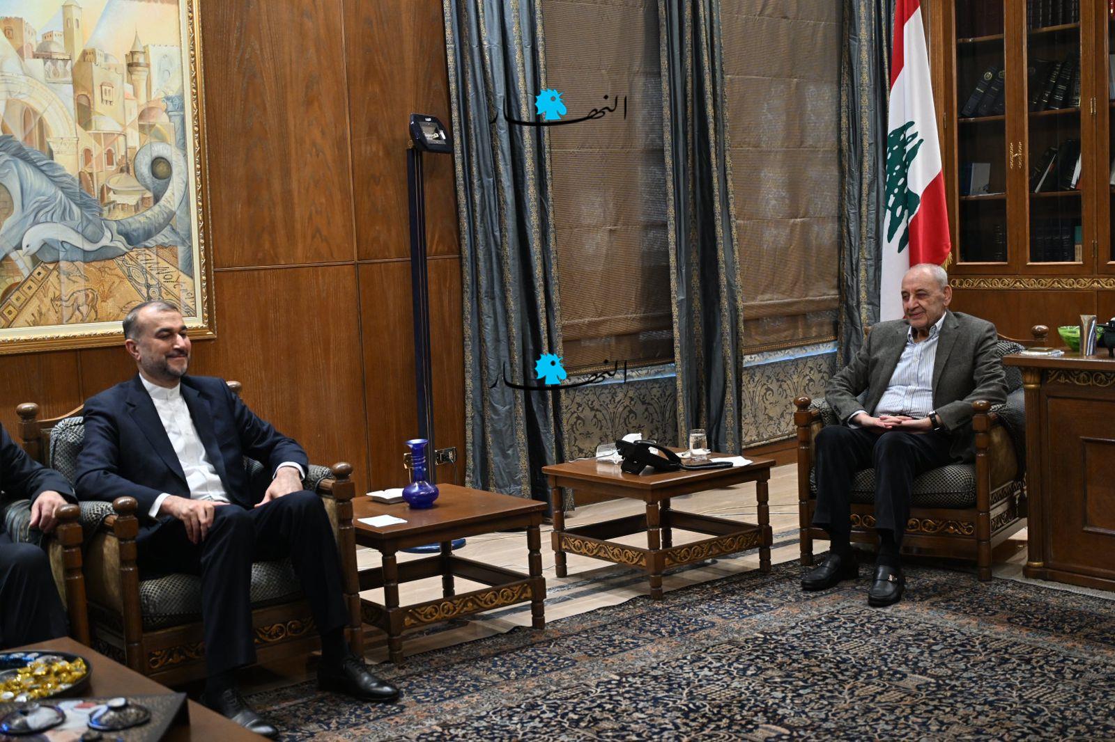 بالصور- جولات عبداللهيان الديبلوماسية في بيروت بعدسة النهار 